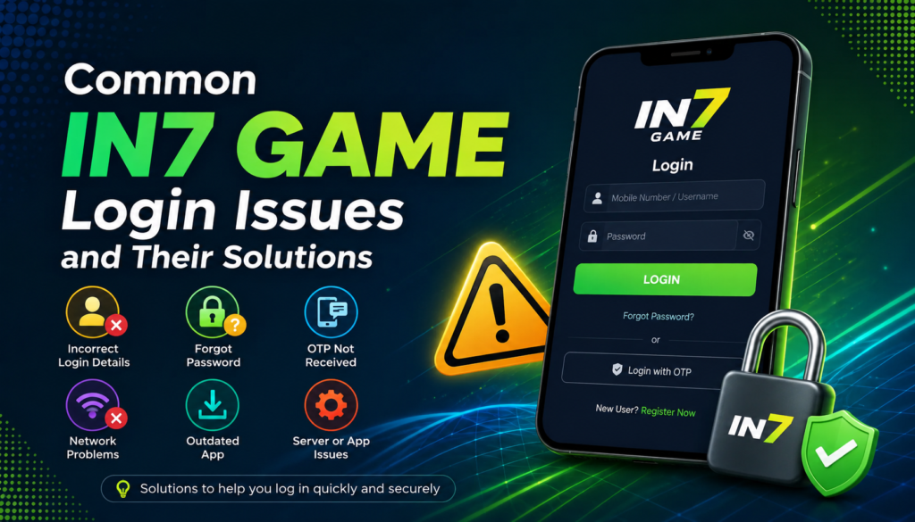 IN7 Game login issues